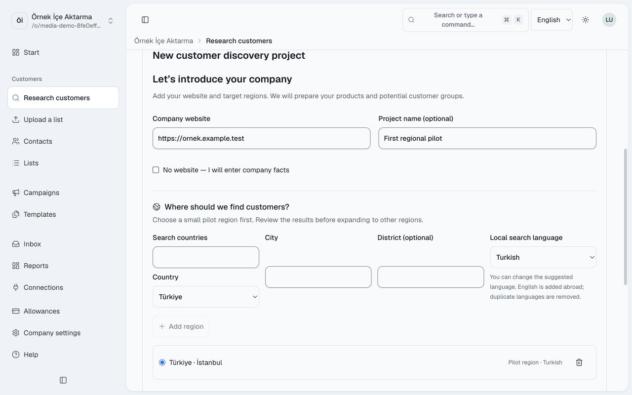 From research preparation to your contact list